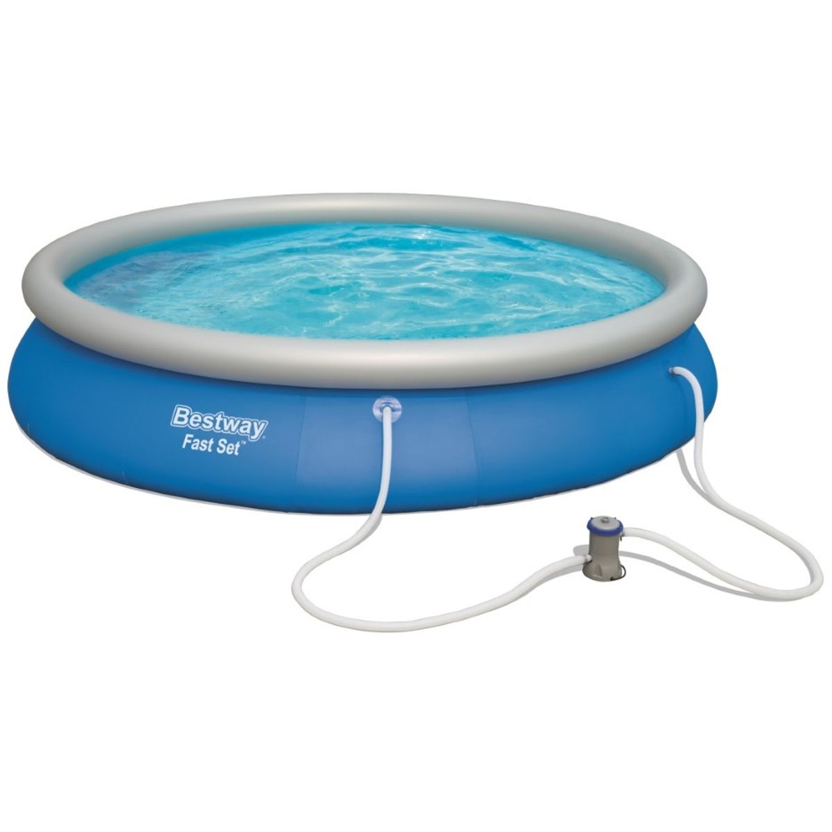 Bestway Fast Set Pool Sæt 457 x 84cm m/filter Pumpe