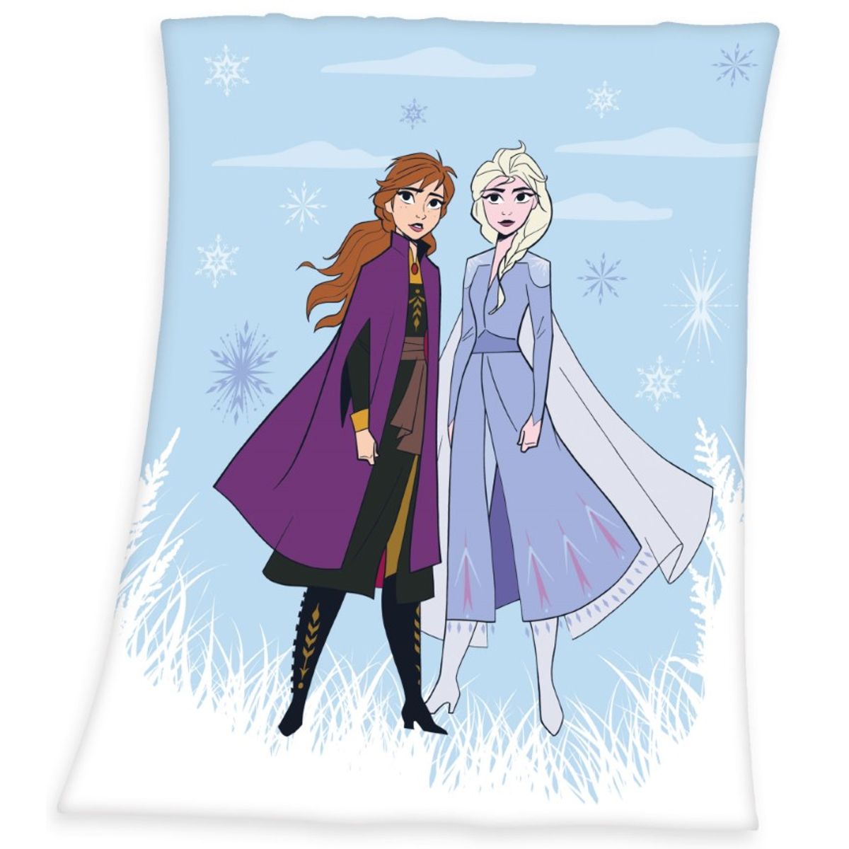 Disney Frost 2 Fleece tæppe - 130 x 160 cm