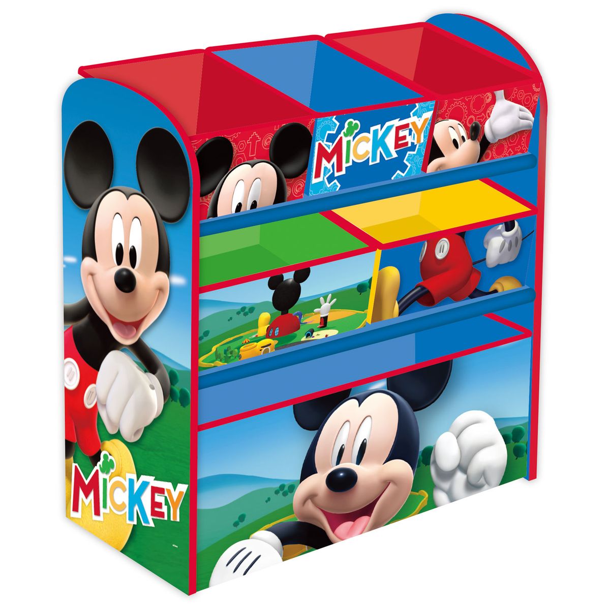 Disney Mickey Træ Reol m/6 kurve