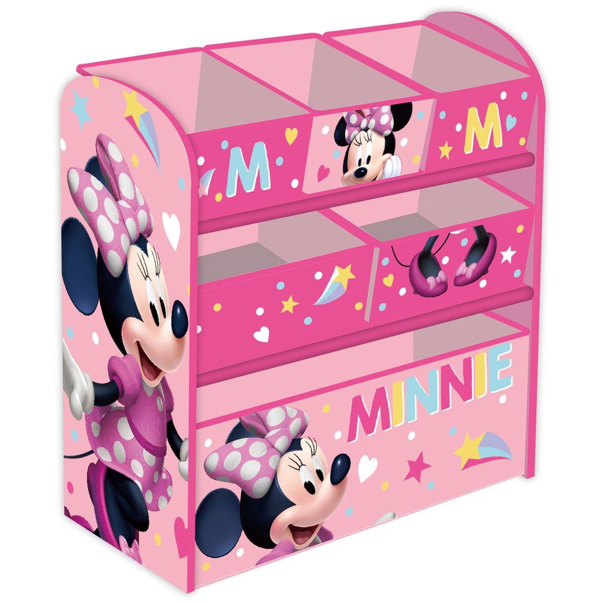 Disney Minnie Træ Reol m/6 kurve