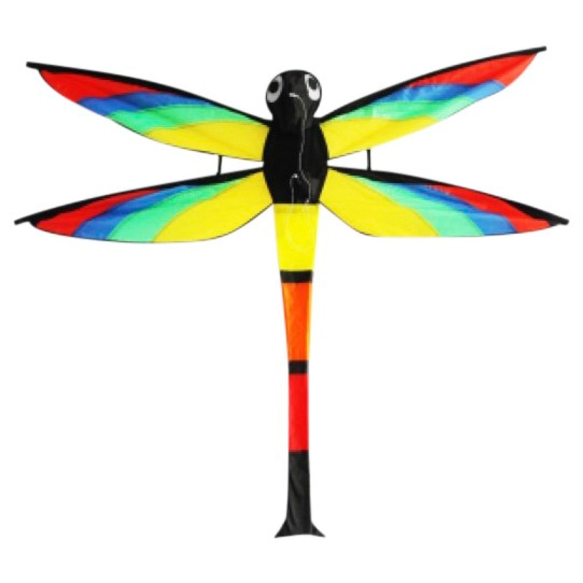 Dragonfly 3D drage til børn fra 6 år, 110 x 144 cm