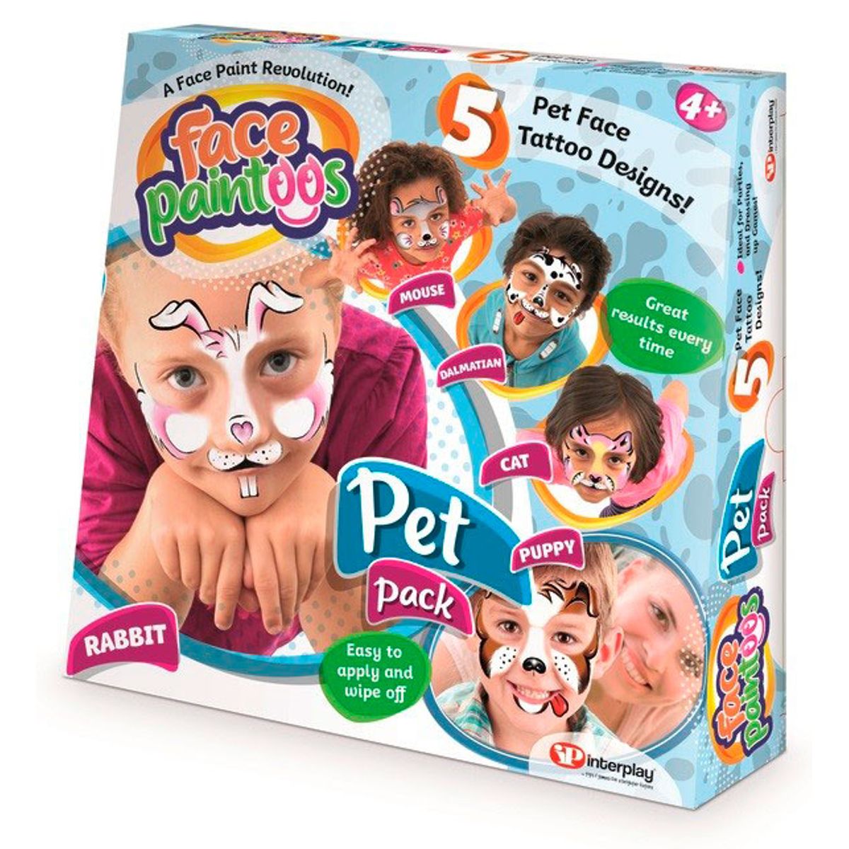 Face Paintoos Kæledyr Pakke