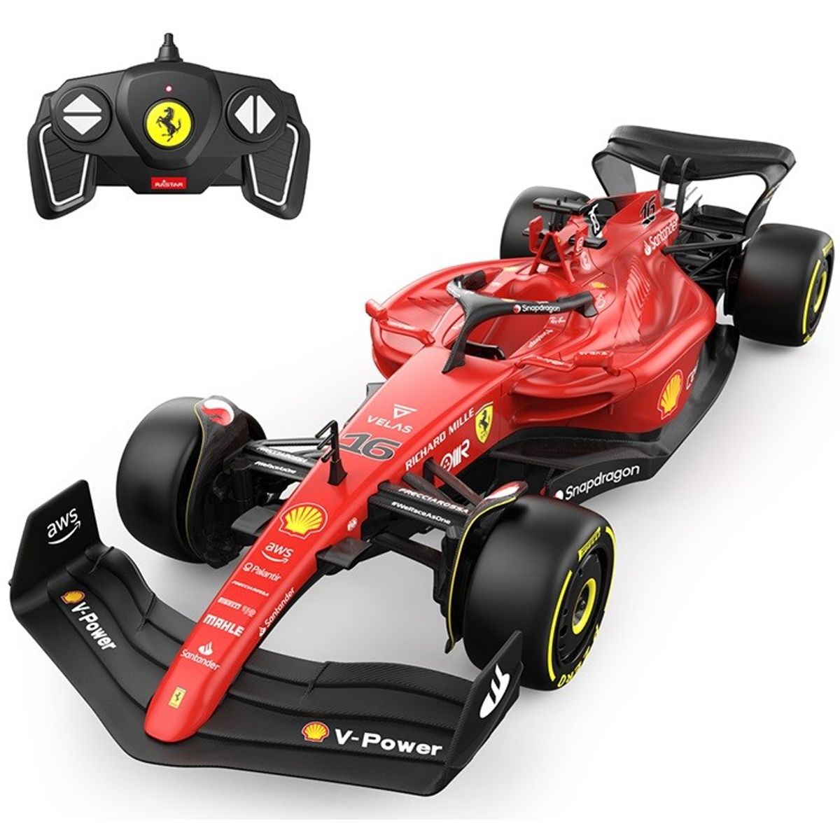 Ferrari F1 75 Fjernstyret Bil 1:18, 2.4G