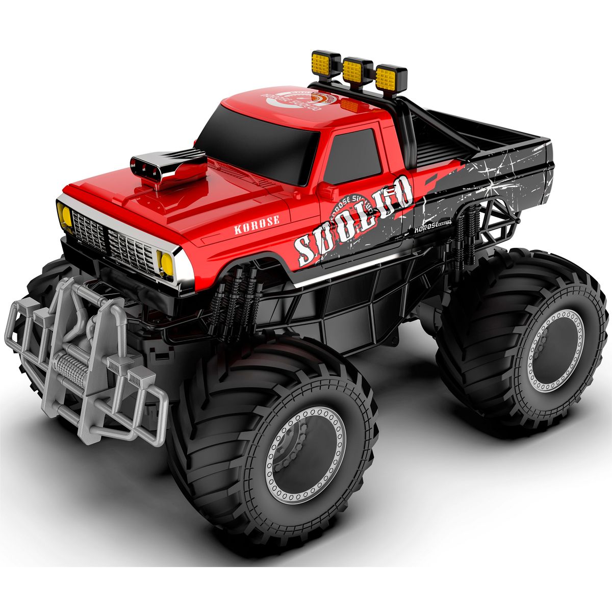 Fjernstyret Monstertruck SuoLuo 2.4G 1:18 Rød