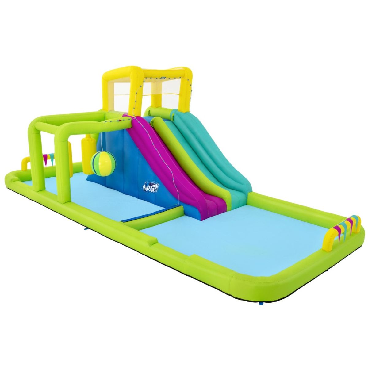 Hoppeborg Mega Vandland ''Splash Course'' 710 x 310 x 265 cm