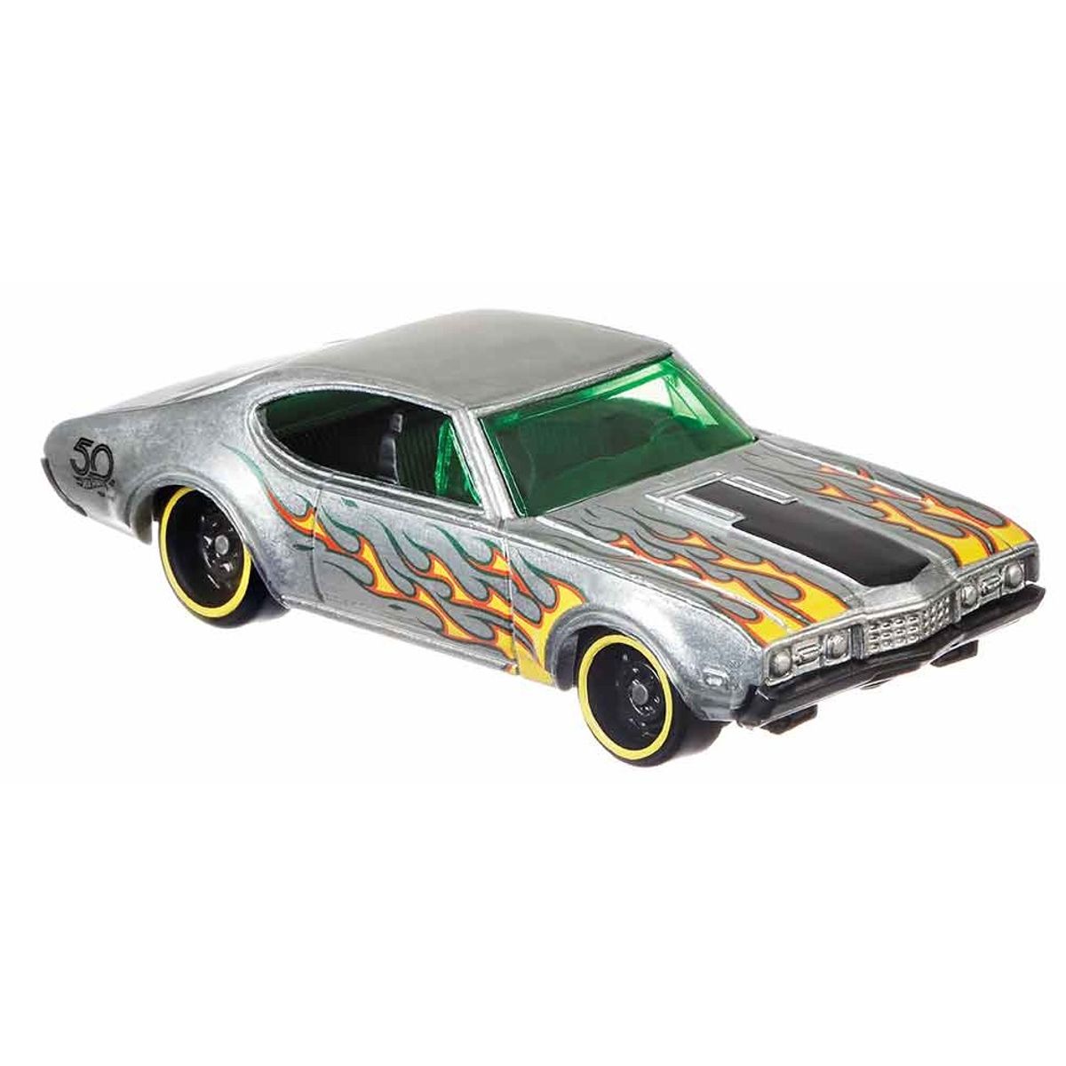 Hot Wheels 50TH Zamac Flames - 68 OLDS 442