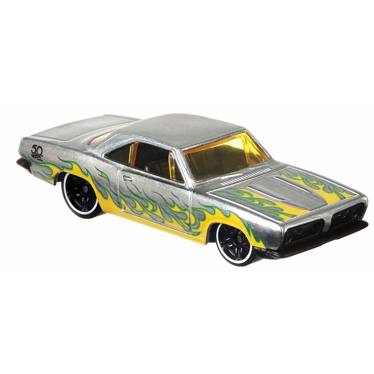 Hot Wheels 50TH Zamac Flames - 68 PLYMOUTH BARRACUDA FORMULA S