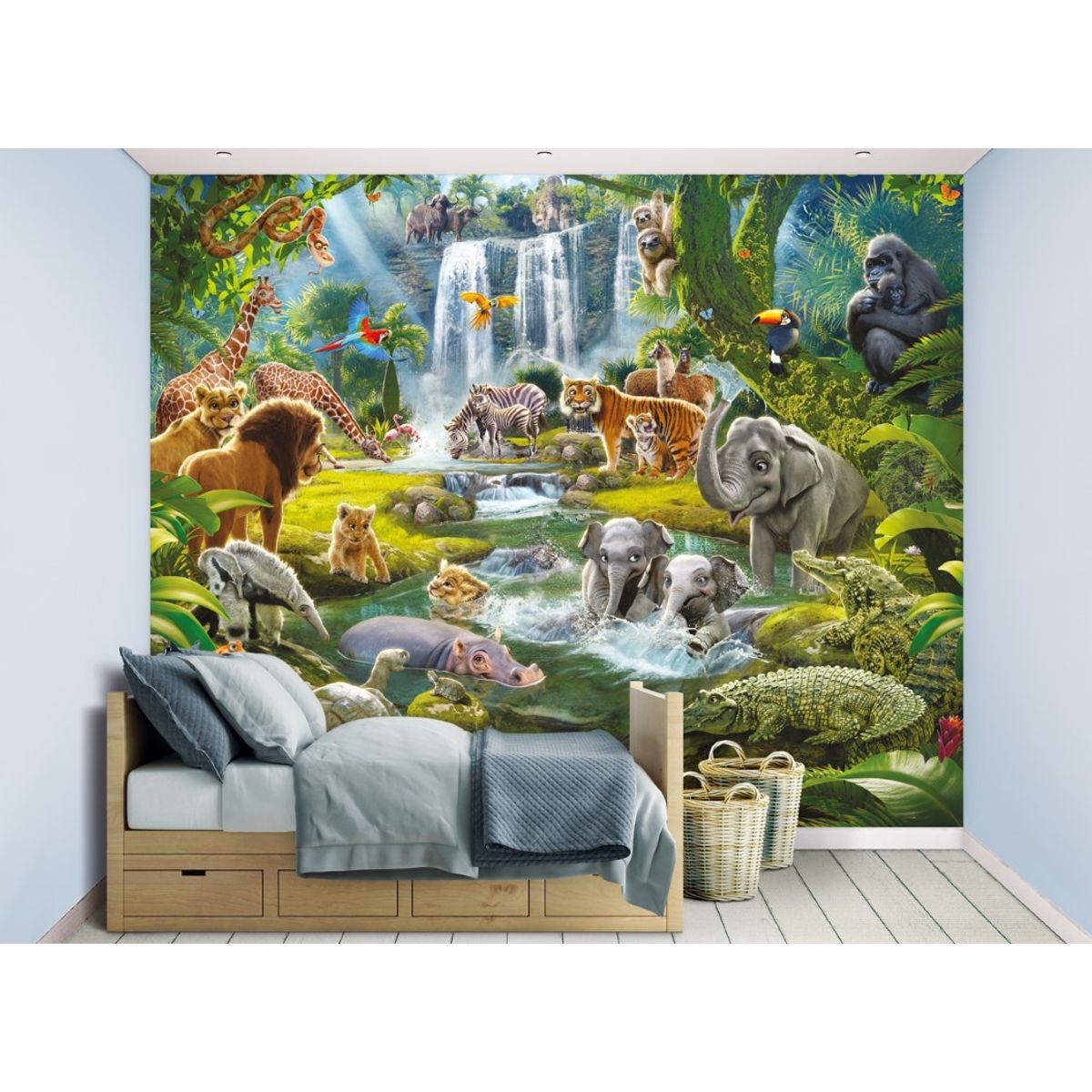 Jungle Eventyr tapet 243 x 305 cm