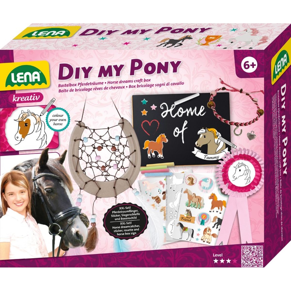 Lena DIY Min Pony hobbyboks til børn