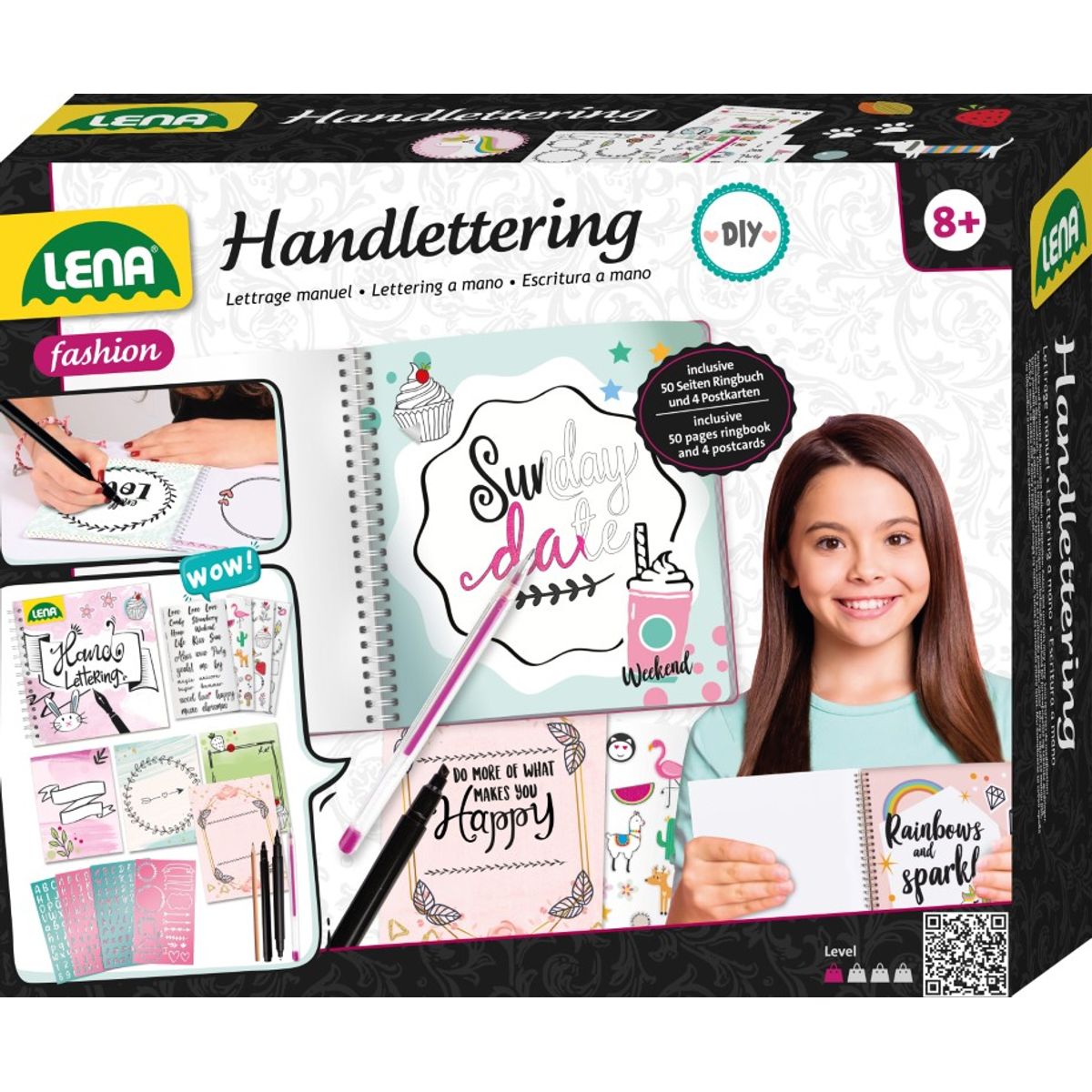 Lena Hand Lettering pakke