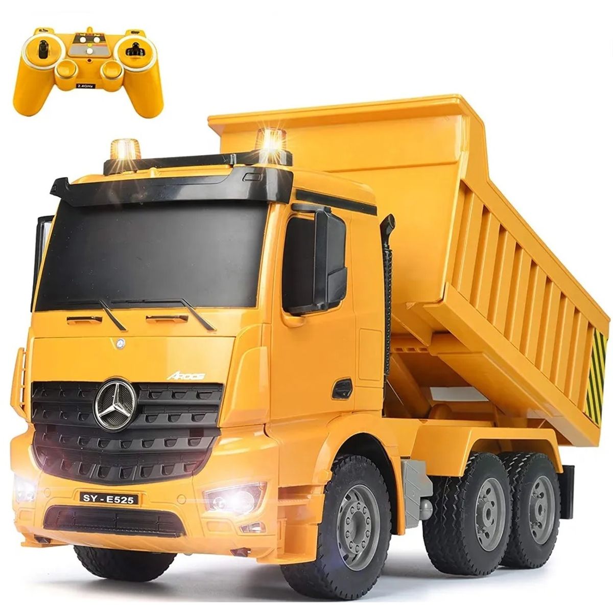 Mercedes Benz Arocs Lastbil RC Dumper 1:20 2.4G 8CH