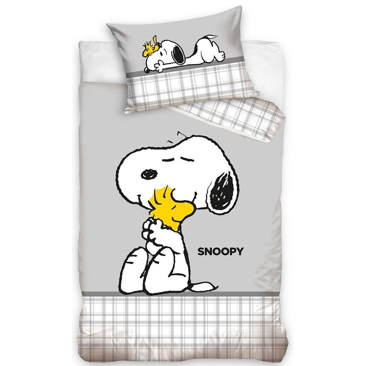 Nuser / Snoopy Junior Sengetøj 100x135 cm - 100 procent bomuld