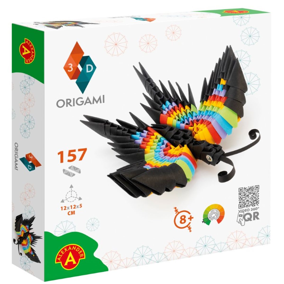 Origami 3D - Sommerfugl