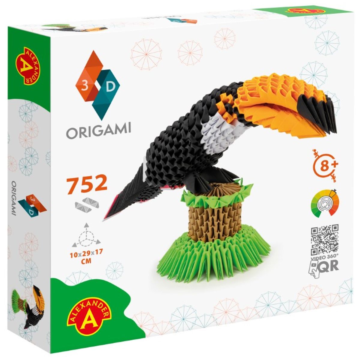 Origami 3D - Tukan