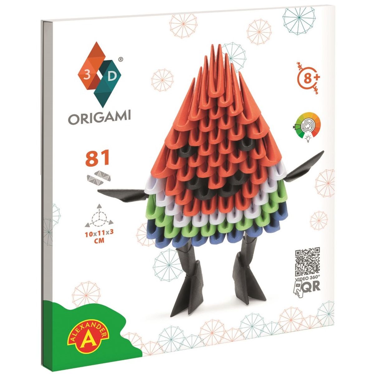 Origami 3D - Vandmelon