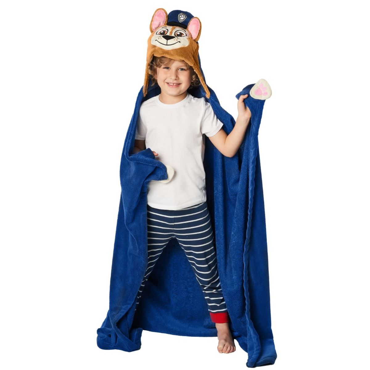 Paw Patrol Chase Luksus Poncho med hætte