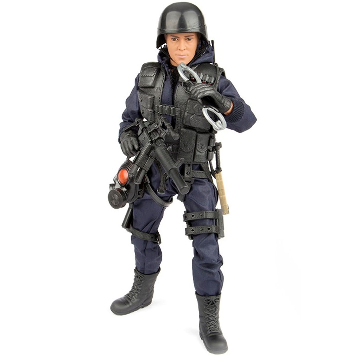 S.W.A.T. Pick-up Man Politi Action Figur 30,5cm