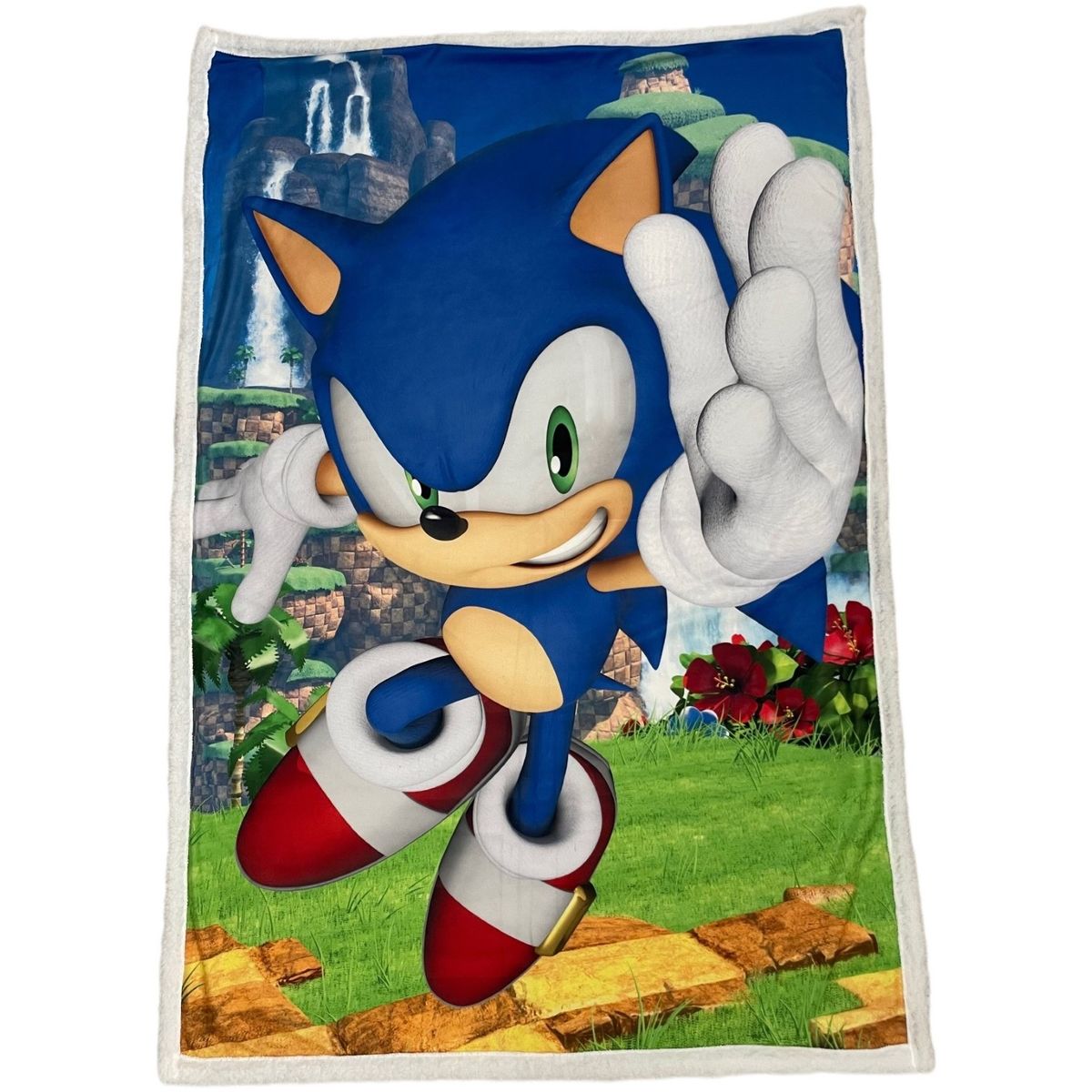 Sonic Sherpa Fleece tæppe - 100 x 150 cm