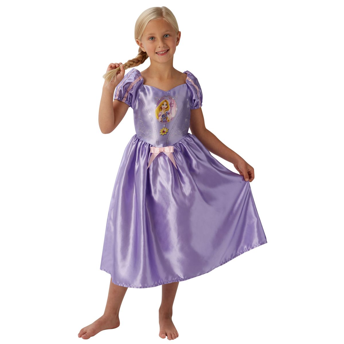 Disney Prinsesse Rapunzel Kostume til børn(Str. 128)