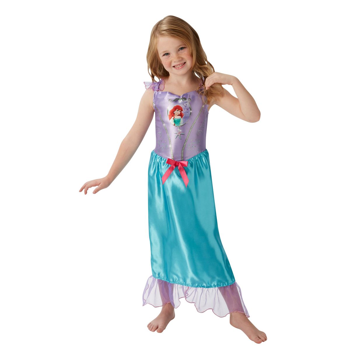 Disney Prinsesse Ariel Kostume til børn(Str. 116)