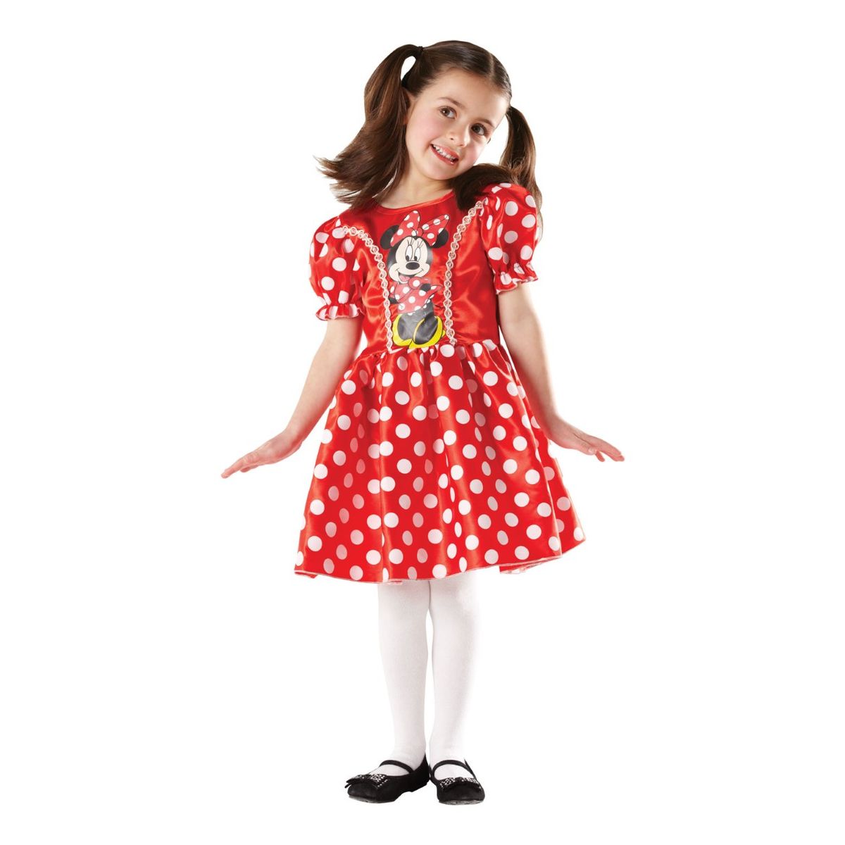 Disney Junior Minnie Mouse Classic Rød Kostume (3-9 år)(Str. 128/L)