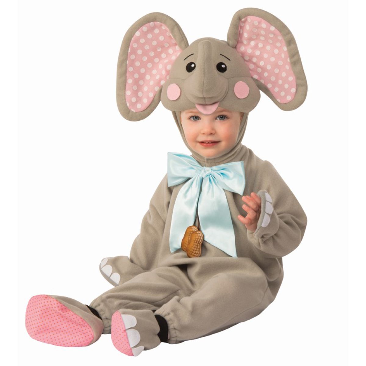 Elefant Baby Udklædningstøj (6-24 måneder)(Str. 6-12M/12 MONTHS (6-12))