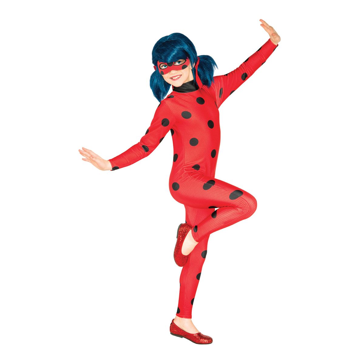 Miraculous Ladybug udklædningstøj(Str. 140/9-10 (XL))