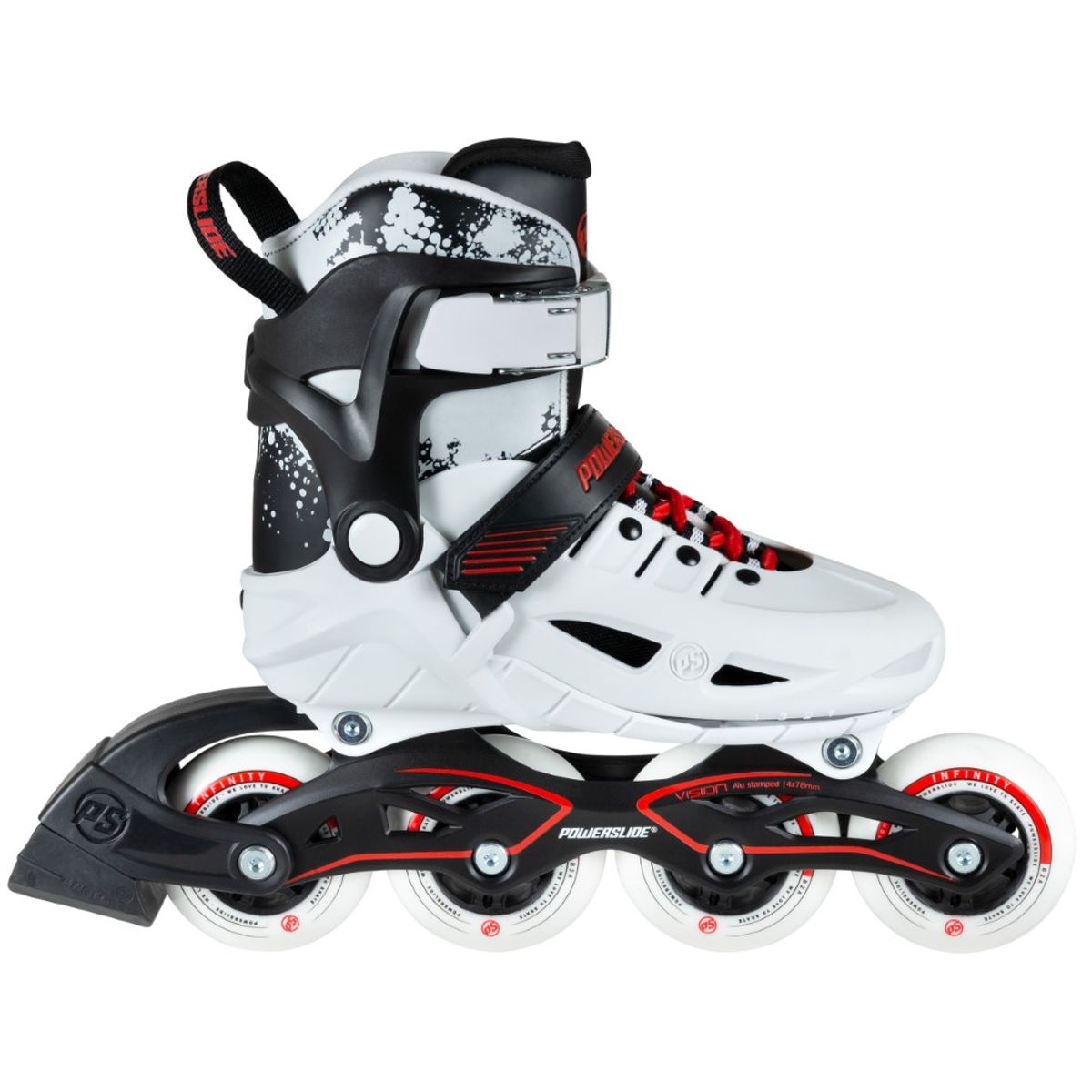 Powerslide Phuzion Universe 4W White Str. 29-32