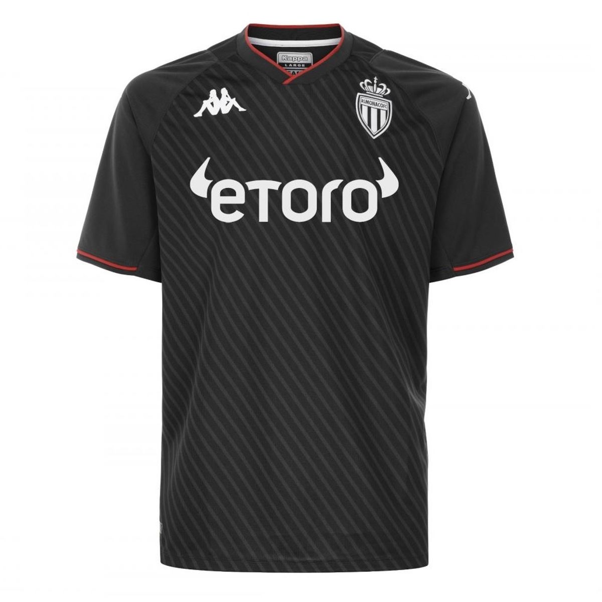 AS Monaco away jersey 2021/22 - by Kappa-L