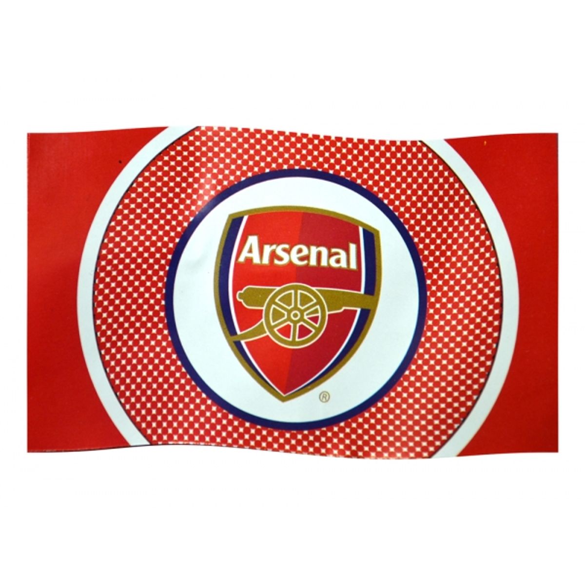 Arsenal flag - bulls eye