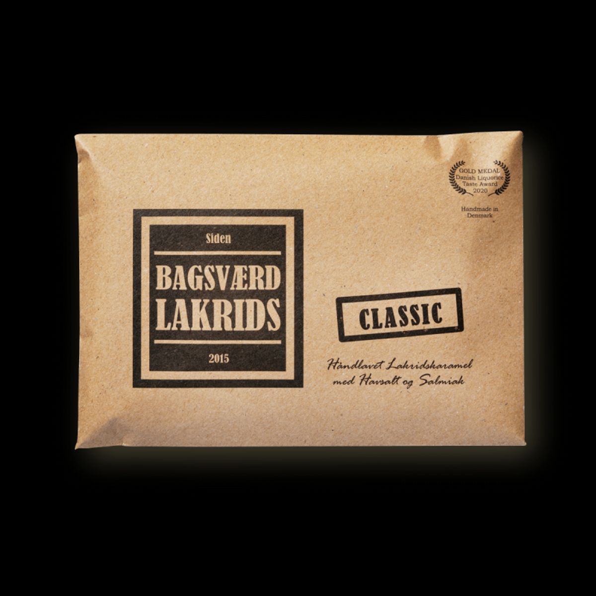 Bagsværd Lakrids classic håndlavet - 160 gram