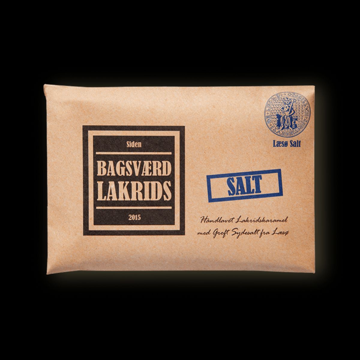 Bagsværd Lakrids salt håndlavet - 160 gram