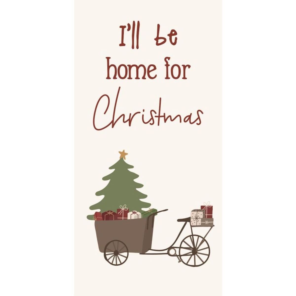 Serviet "I'll be home for Christmas" - Ib Laursen 16 stk.