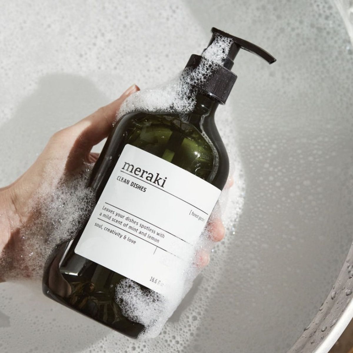 Opvaskemiddel "Forest garden" - Meraki - 490 ml