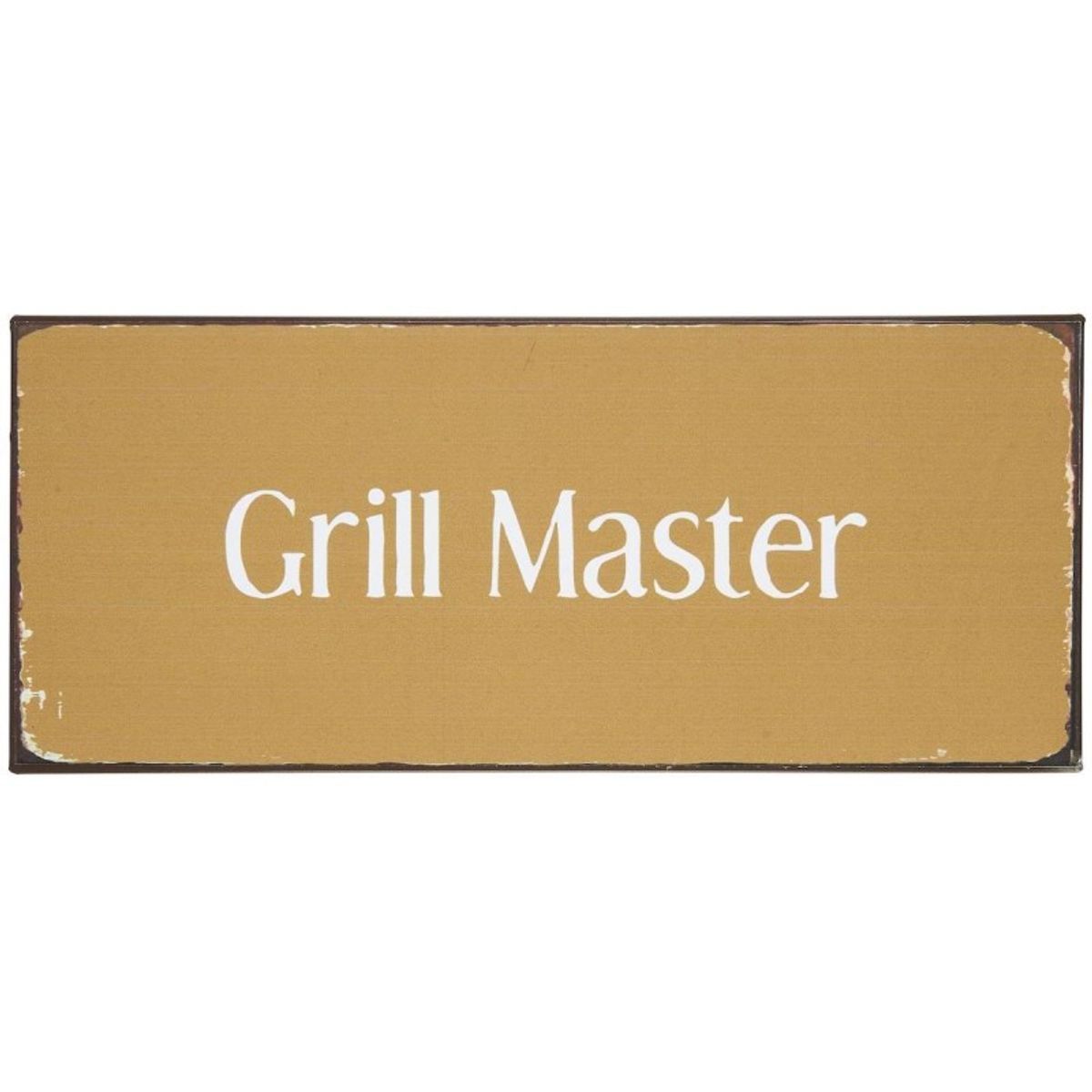 Metalskilt "Grill Master" - Ib Laursen