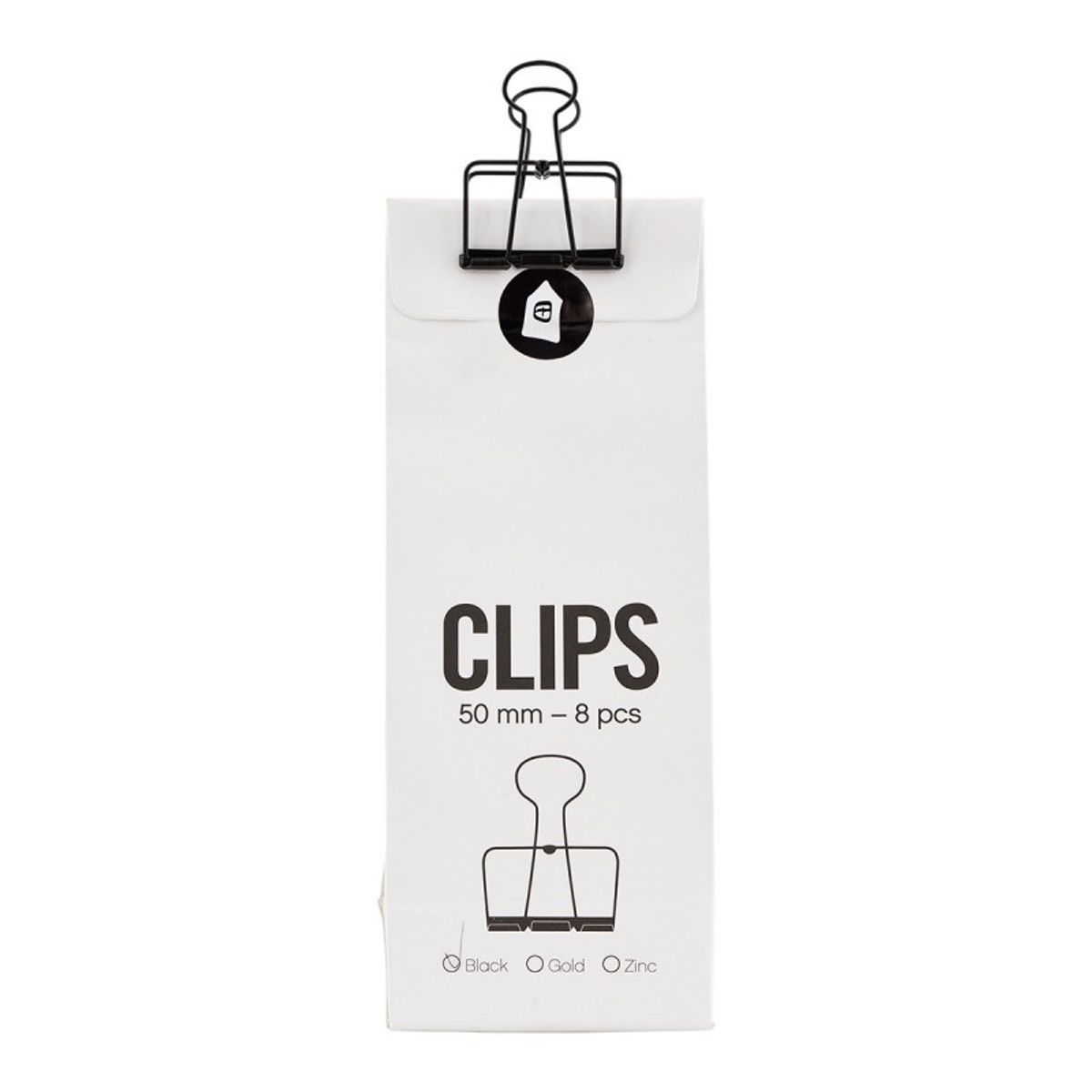 Klips Wire sort - Monograph - 50 mm