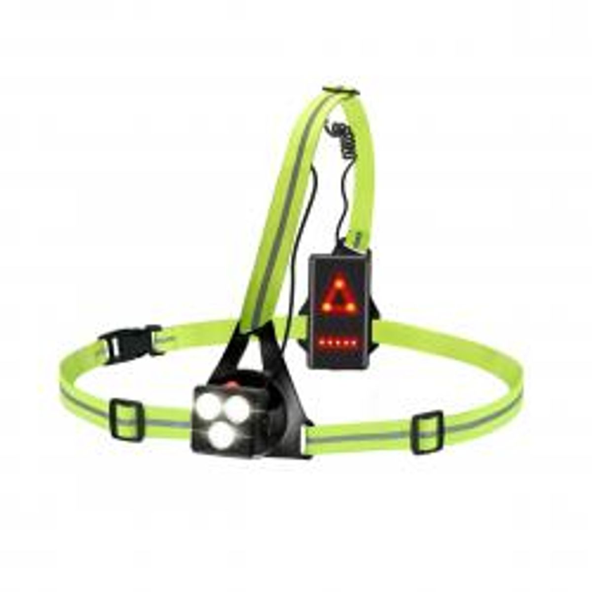 JAPCELL BL1000 Running light / harness light with red light on the back - Lommelygte