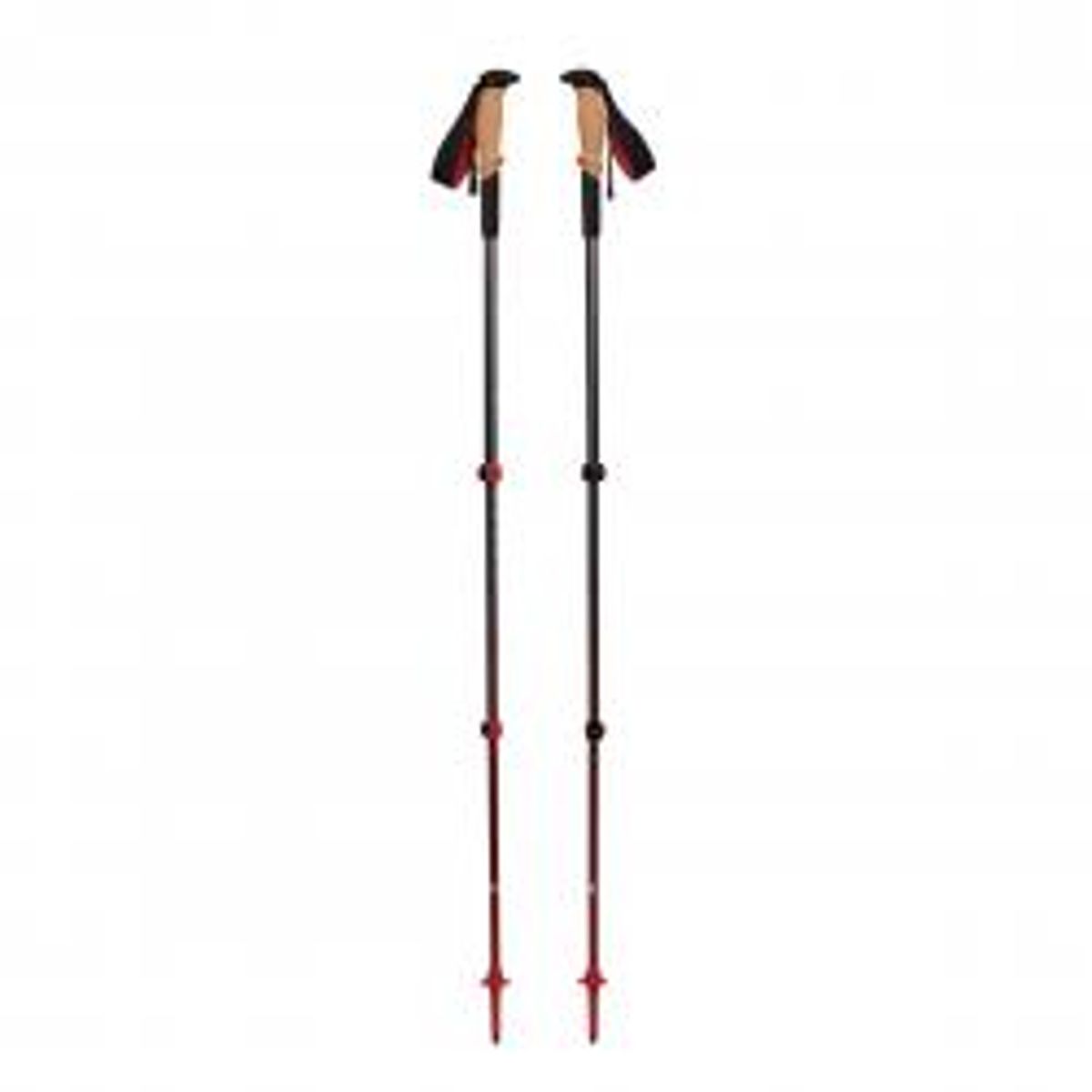 Black Diamond Pursuit Shock Trekking Poles - Steel Grey-Octane - Str. M/L - Vandrestave