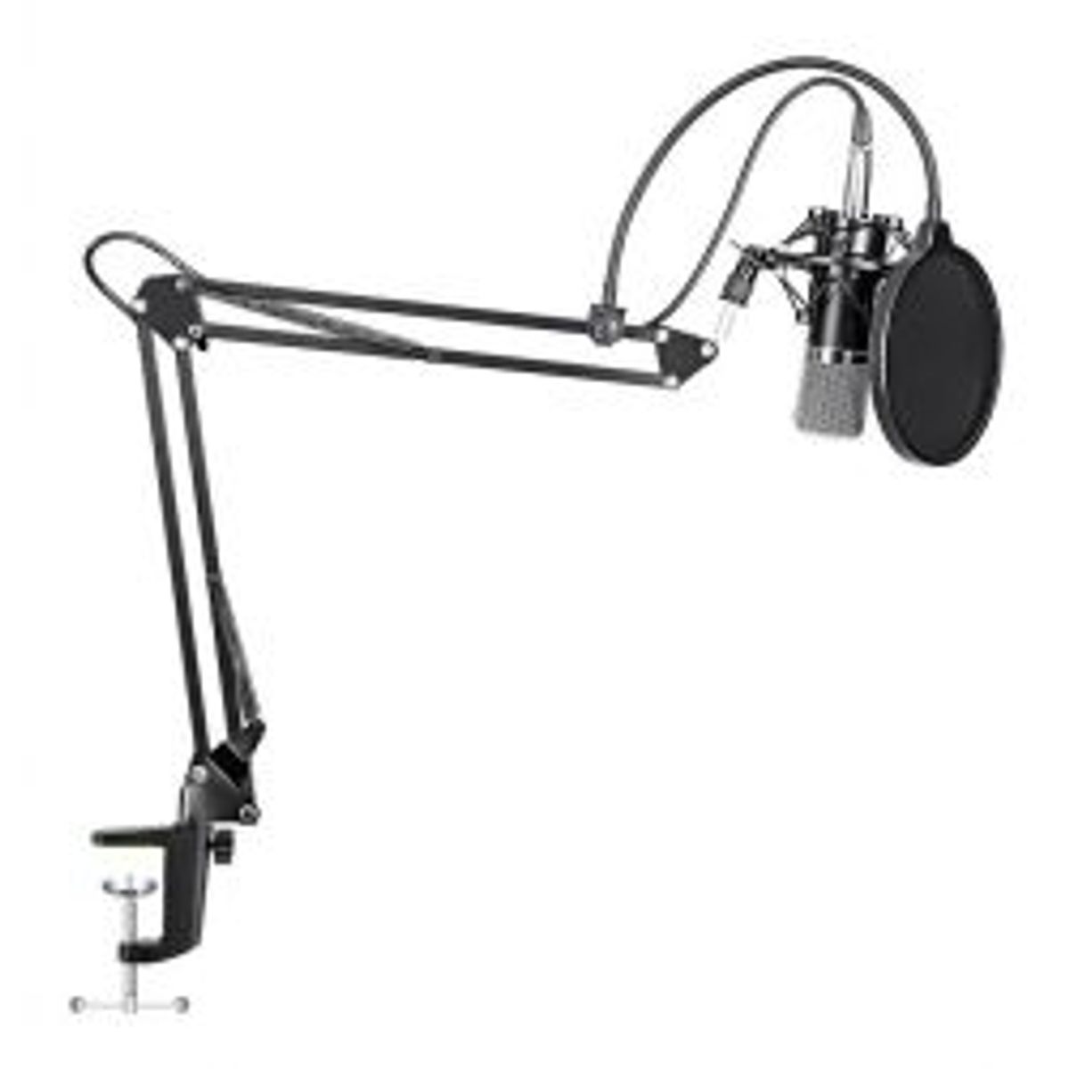 Maono Podcasting Microphone With Boom Arm Kit, Black - Mikrofon