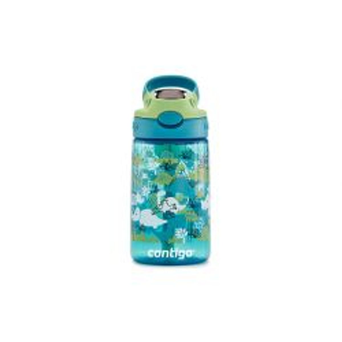 Contigo Easy Clean Green Dino Body, 420ml - AUTOSPOUTÃ¢â ¢ - Drikkeflaske