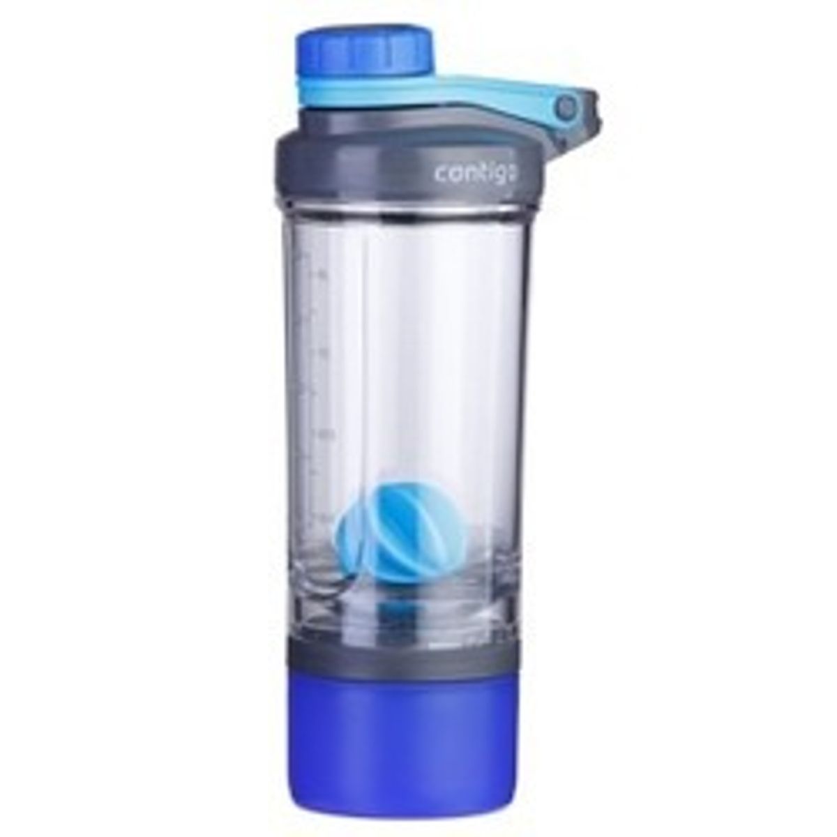 Blå compartment + 650 ml shake & go fit contigo