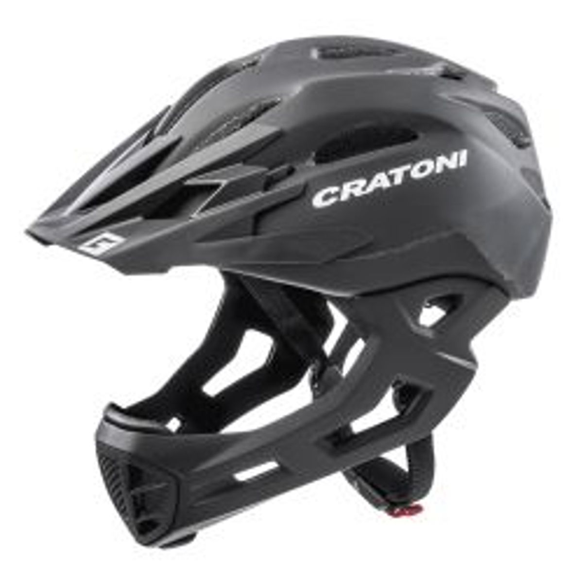 Cratoni C-maniac - Black matt - Str. M-L (54-58 cm) - Cykelhjelm