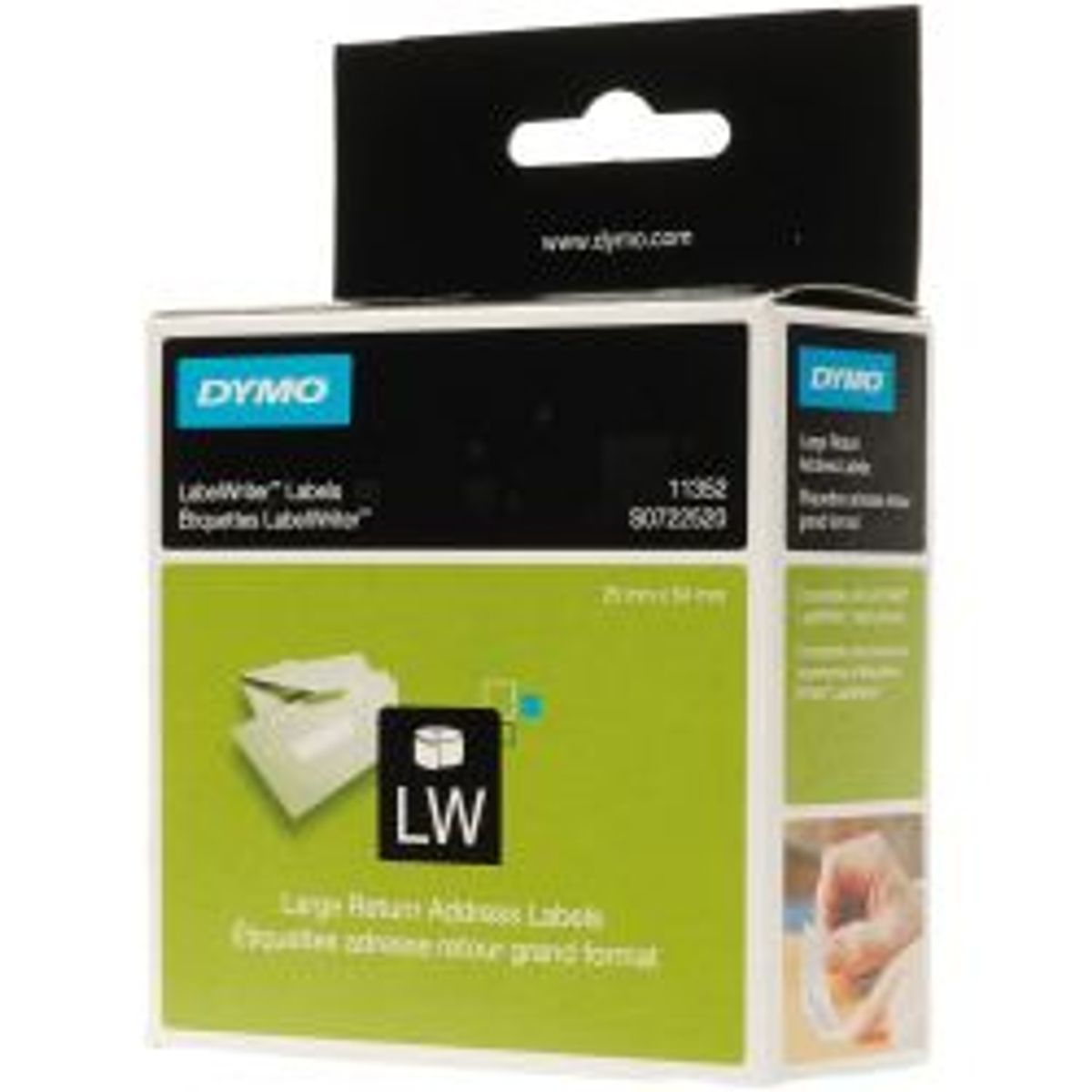 Dymo Labelwriter Return Address Labels 54x25 Mm 1pack (500 Pcs)