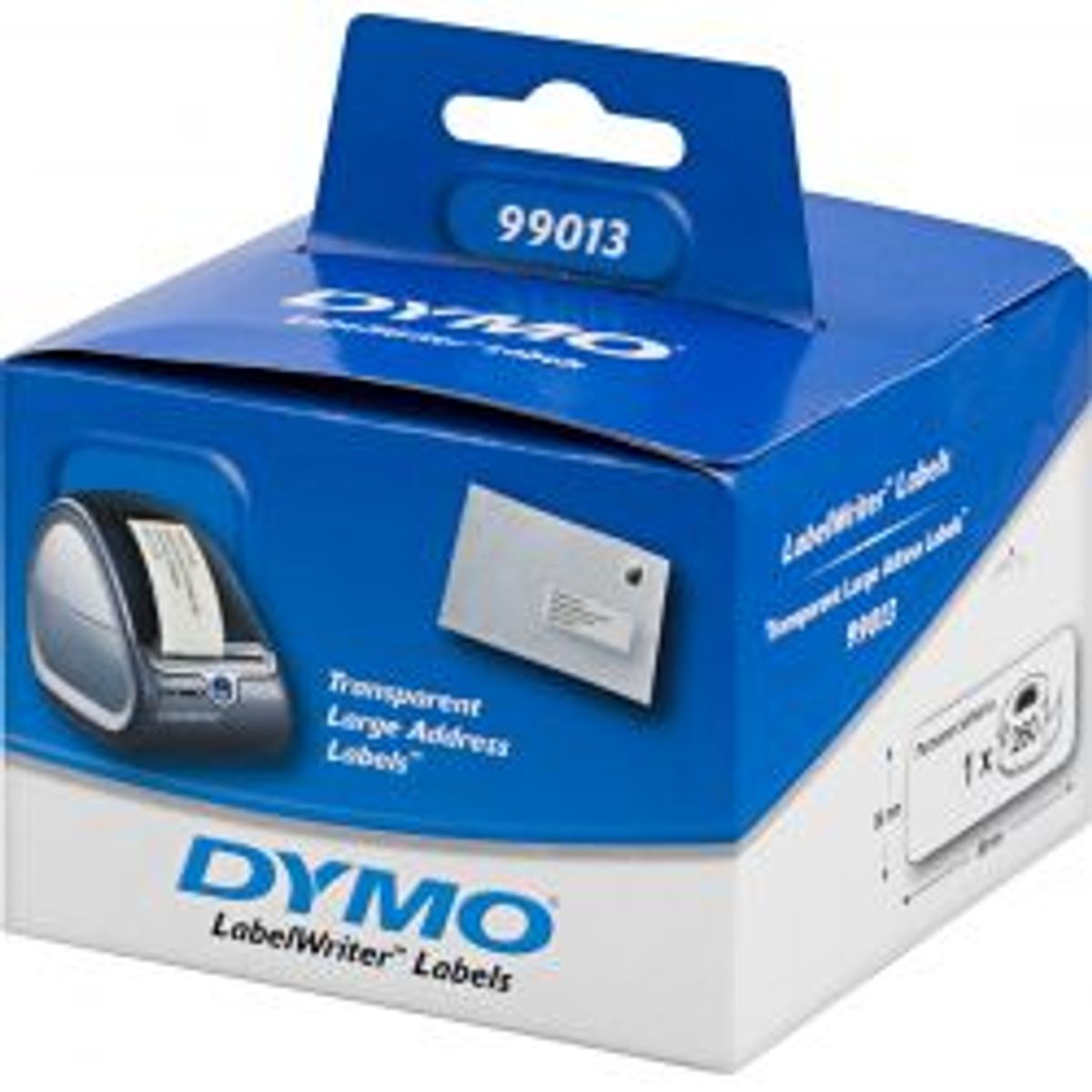 Dymo Labelwriter Transparent Address Labels 89x36mm 1pack 260 Pcs