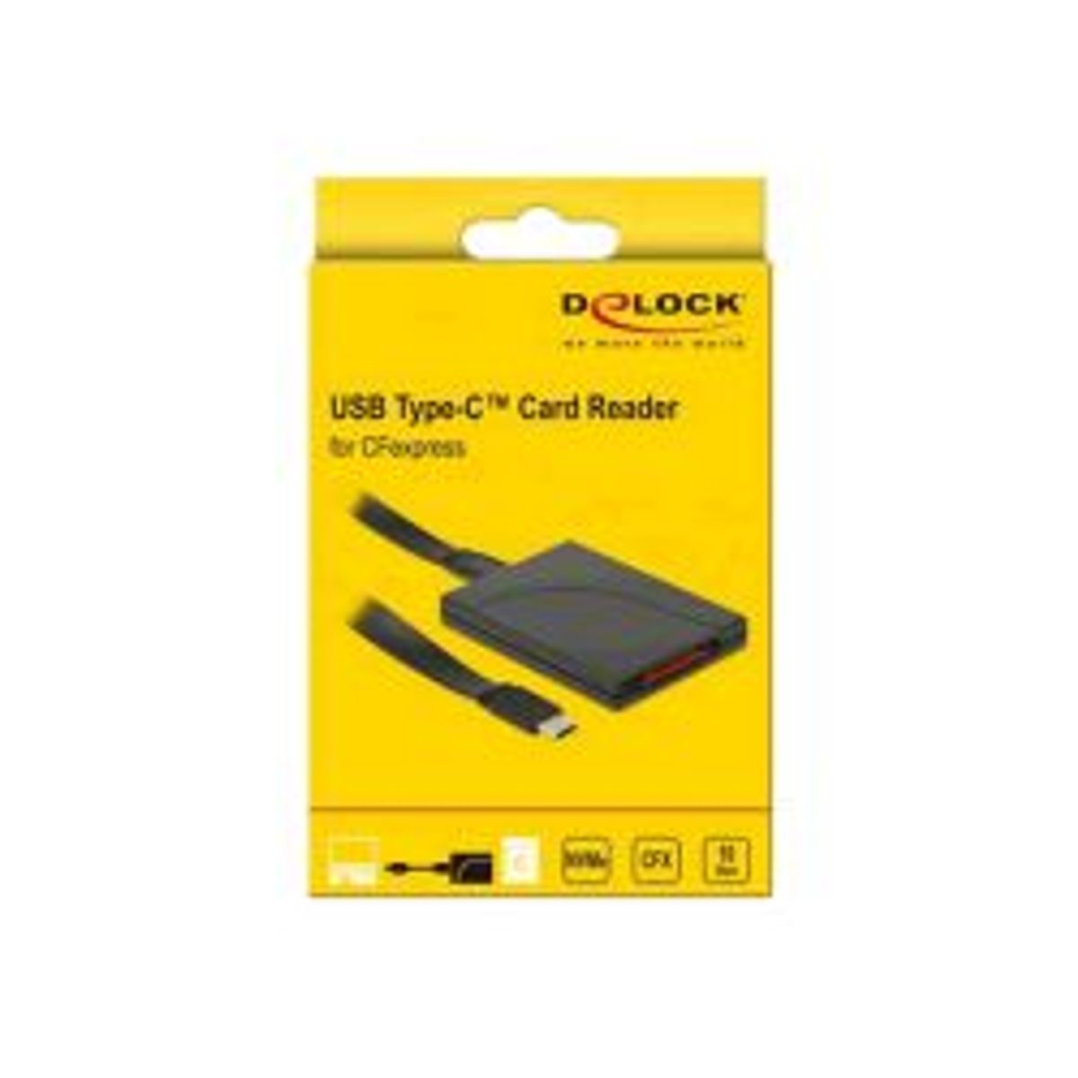 Delock Usb Type-c? Card Reader For Cfexpress Memory Cards