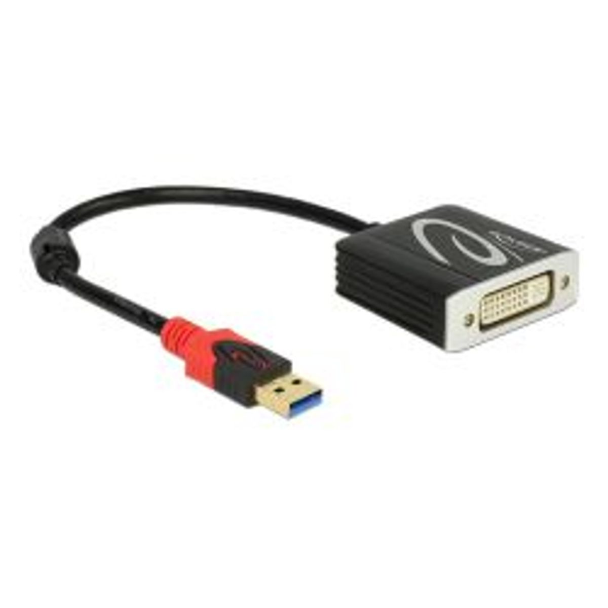 Delock Adapter Usb 3.0 Type-a Male>dvi-i 24+5 Female