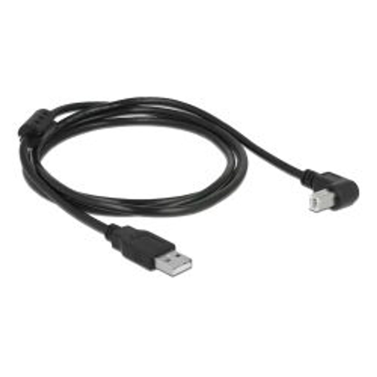 Delock Cable Usb 2.0 Type-a Male > Usb 2.0 Type-b Male Angled 1.5 M