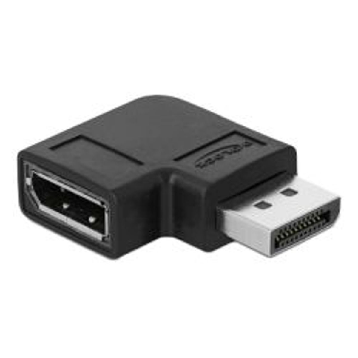 Delock Displayport 1.4 Adapter Ma To Fe 90 ° Right Angled 8k 60hz