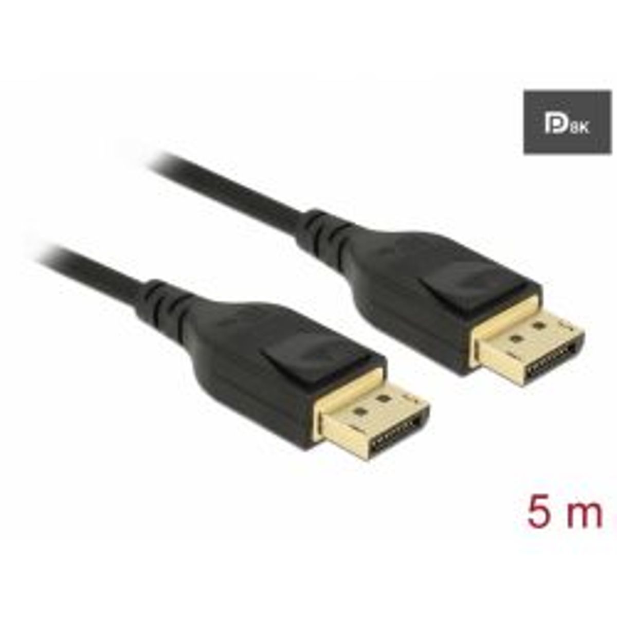 Delock Displayport Cable 8k 60 Hz 5 M Dp 8k Certified