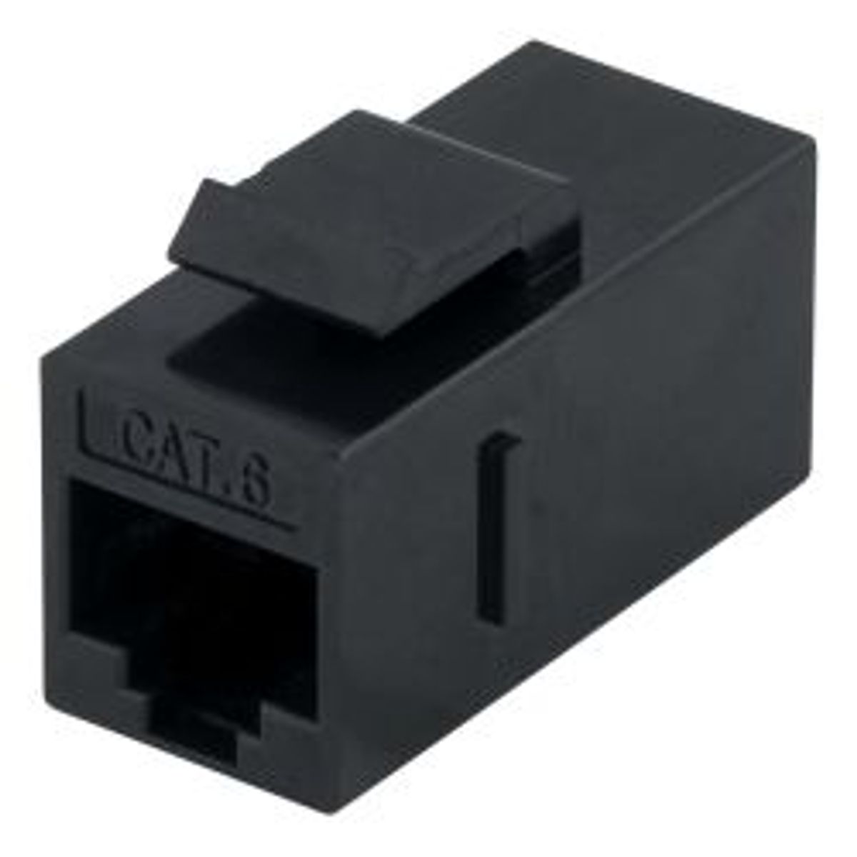 Deltaco Cat6 Keystone Coupler, Unshielded, 2xrj45, Plastic, 180 - Diverse